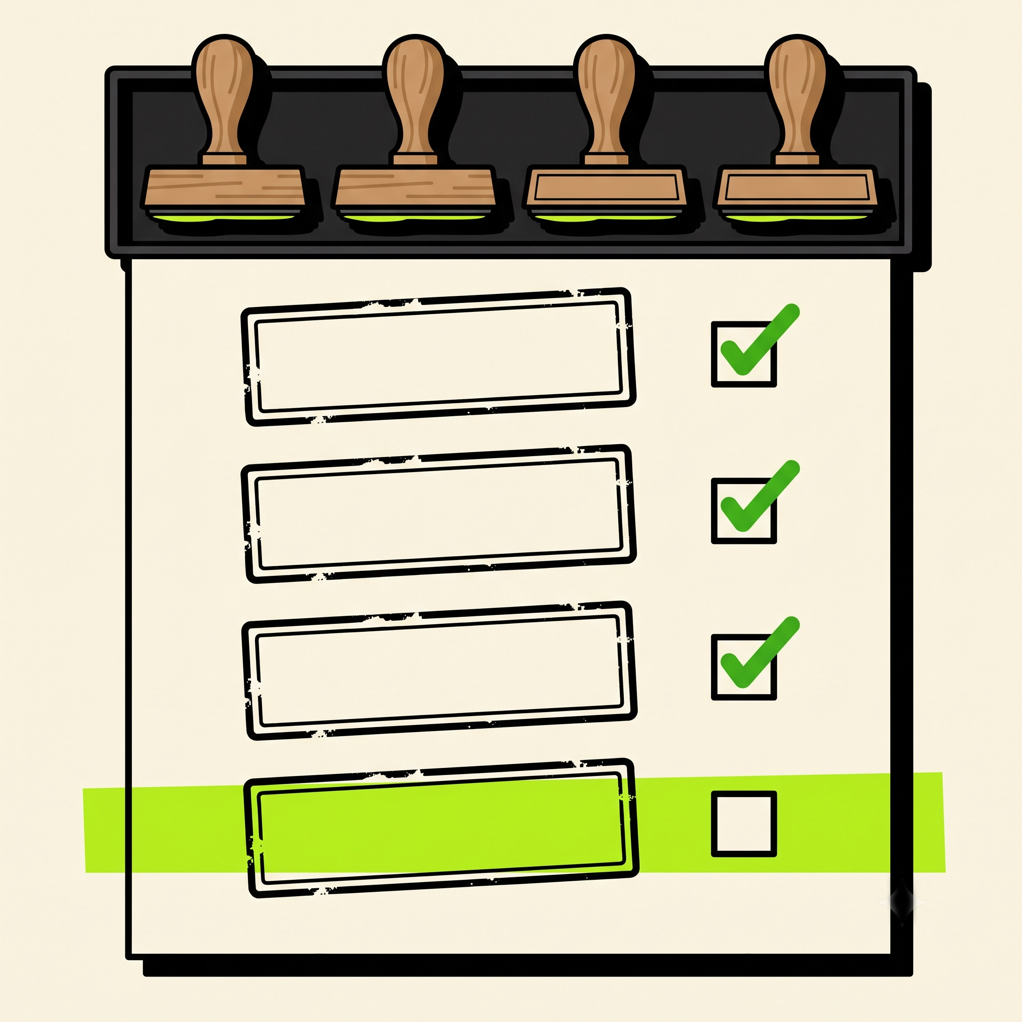 Four stamps landing on one file in order: source, mint authority, liquidity, wallet distribution